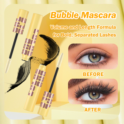 Bubble Mascara 💯✨ Formuła zwiększająca objętość i wydłużająca rzęsy