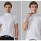 👕 🔝 Wąski T-shirt męski z zabudowanym dekoltem – dopasowany, wygodny i nowoczesny styl 🎁