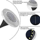 🔥 🔥 Solarna lampa ogrodowa ze stali nierdzewnej z żarówką LED