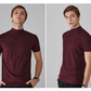 👕 🔝 Wąski T-shirt męski z zabudowanym dekoltem – dopasowany, wygodny i nowoczesny styl 🎁