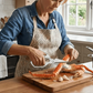 Wielofunkcyjne wytrzymałe nożyce kuchenne
