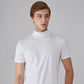 👕 🔝 Wąski T-shirt męski z zabudowanym dekoltem – dopasowany, wygodny i nowoczesny styl 🎁