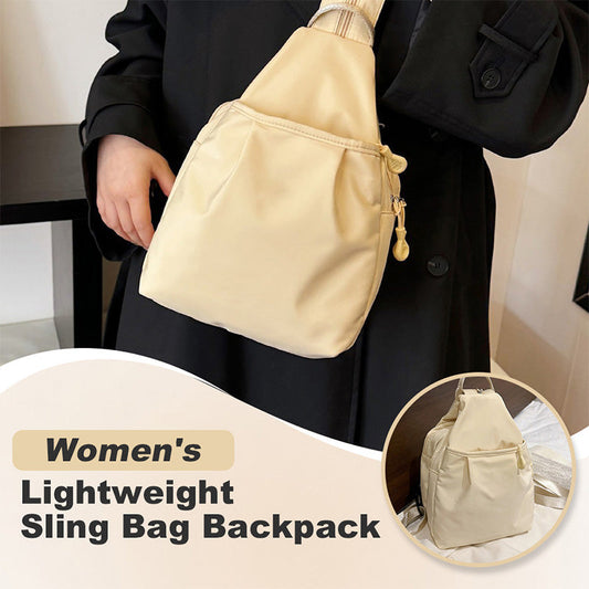 🎒Lekka torba typu sling bag z plecakiem