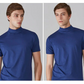 👕 🔝 Wąski T-shirt męski z zabudowanym dekoltem – dopasowany, wygodny i nowoczesny styl 🎁
