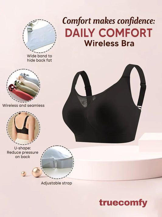 🔥💥Buy 2 ree Shipping💕Daily Comfort Wireless Soft-supportive Bra