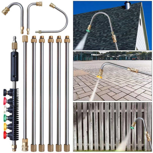 💦Zestaw zginanych dysz czyszczących pod wysokim ciśnieniem 4000 PSI