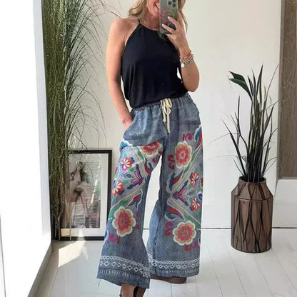 【S-2XL】💃 Damskie spodnie casualowe ze sznurkiem do ściągania