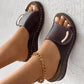 Kapcie ortopedyczne Peep Toe Hollow Out