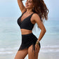 🩱Zestaw bikini z wysokim stanem z siateczki
