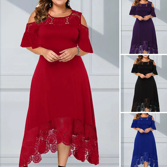 👗Elegancka koronkowa sukienka