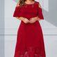 👗Elegancka koronkowa sukienka