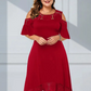 👗Elegancka koronkowa sukienka