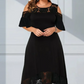 👗Elegancka koronkowa sukienka