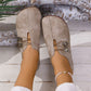 Nowe płaskie buty damskie z miękkiej skóry