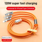 ⚡Kabel do szybkiego ładowania danych 120 W - ✨Nadaje się do wszystkich produktów elektronicznych