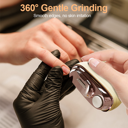 Bezpieczna 2w1 Elektryczna Obcinarka do Paznokci