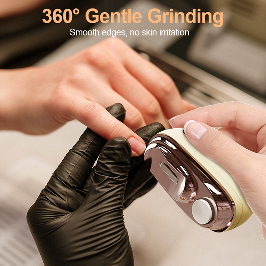 Bezpieczna 2w1 Elektryczna Obcinarka do Paznokci