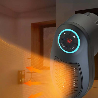 Regulowany elektryczny grzejnik z pilotem zdalnego sterowania