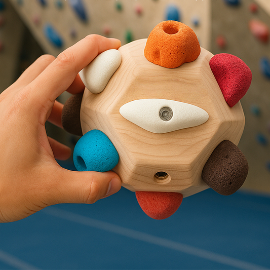 Przenośne narzędzie do treningu wspinaczkowego w boulderingu