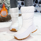⚡⚡❄️ Ultrawarme Damen-Schneestiefel mit Kunstfellfutter – Beine warm, Komfort pur im Schnee!