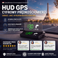 🚗🛰️ Cyfrowy prędkościomierz samochodowy z nawigacją GPS i wyświetlaczem Head-Up Display (HUD) – skup się na drodze i uniknij mandatów. 50% ZNIŻKI!