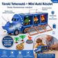 🦖🚚 Interaktywna ciężarówka transportowa dinozaurów: poruszająca przygoda i rozwój umiejętności ✨🧠