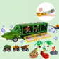 🦖🚚 Interaktywna ciężarówka transportowa dinozaurów: poruszająca przygoda i rozwój umiejętności ✨🧠