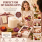 🎂 Kreatywna forma do ciasta 2w1 –  OFERTA LIMITOWANA!🧁 Dwustronna, do ciastek, muffinek i dekoracji