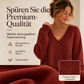 🌿 Klassisch & feminin – Strickpullover in mittlerer Länge – Weicher Stoff, moderner Schnitt & vielseitig kombinierbar