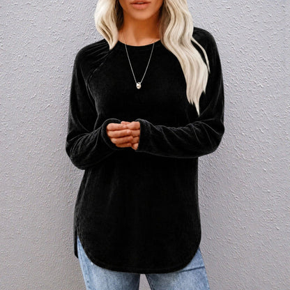 Women's Casual Loose Crewneck Top