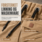 Uformelle ensfargede cargo-joggebukser for menn