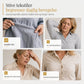 Elegant og uformell langermet bluse med knapping for kvinner