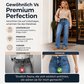 🛍️👖 Fritidsjeans for damer med elastisk høy midje