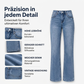 🛍️👖 Fritidsjeans for damer med elastisk høy midje