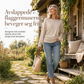 🔥49 % rabatt✨👚 Avslappet oversized-genser for kvinner | Rund hals, lange ermer og trendy rynkedetaljer