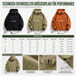 📢🎉50%Rabatt!!!🛍️✨Wasserabweisende Outdoor-Wanderjacke mit Kapuze und mehreren Taschen