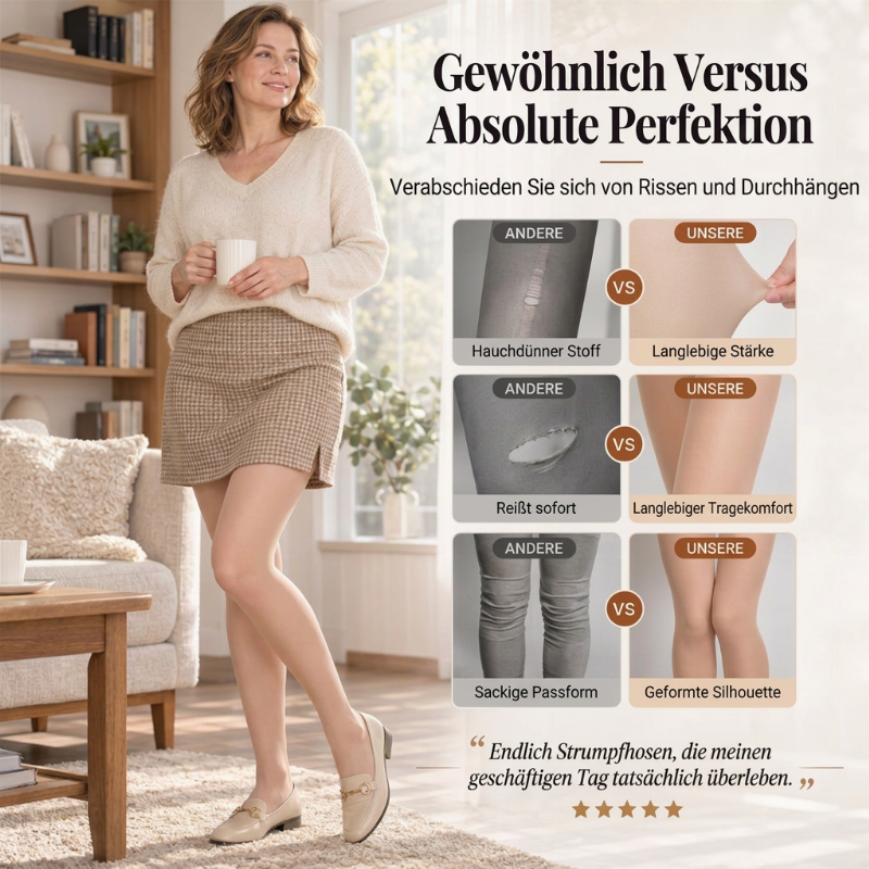 🔥【1 Kaufen, 2 Gratis dazu】🔥Super dehnbare und unzerstörbare magische Strümpfe