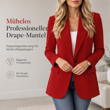 🌟Bestseller reduziert! Nur diese Woche!🌟 Damen Freizeit Blazer Jacke Offener Front