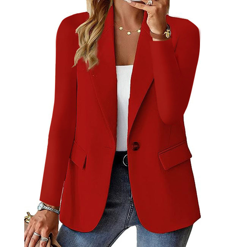 🌟Bestseller reduziert! Nur diese Woche!🌟 Damen Freizeit Blazer Jacke Offener Front
