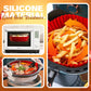 【🎅Świąteczna oferta przedsprzedaży】Silikonowa blacha do pieczenia Air Fryer （100% jadalny silikon）