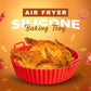 【🎅Świąteczna oferta przedsprzedaży】Silikonowa blacha do pieczenia Air Fryer （100% jadalny silikon）